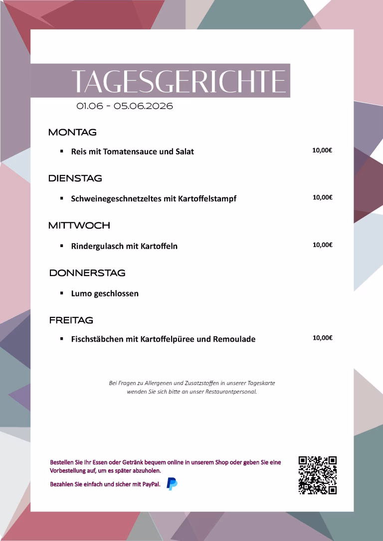 Tagesessen KW23